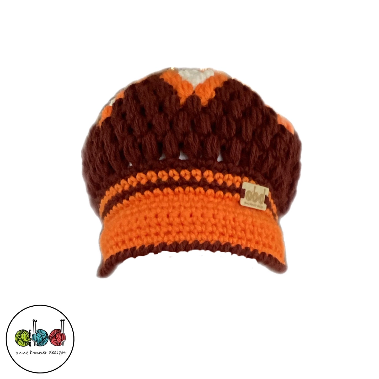 Handmade Crochet Newsboy Hat - One of a Kind | AH015