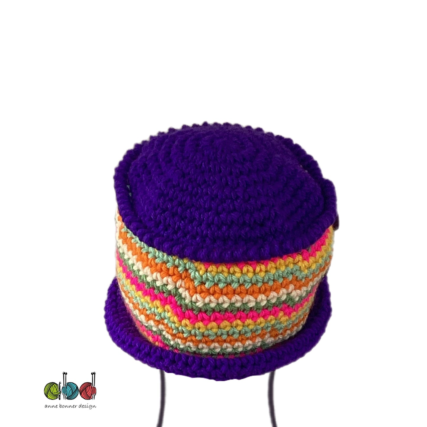 Handmade Crochet Cloche Hat - One of a Kind | AH017