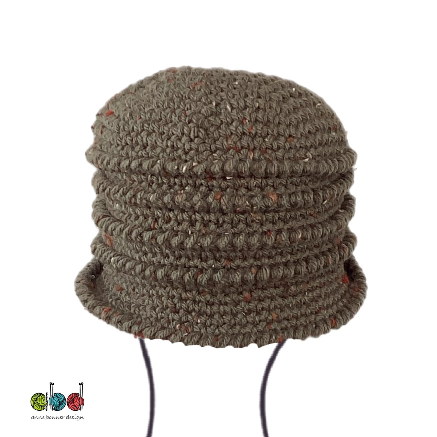 Handmade Crochet Cloche Hat - One of a Kind | AH001