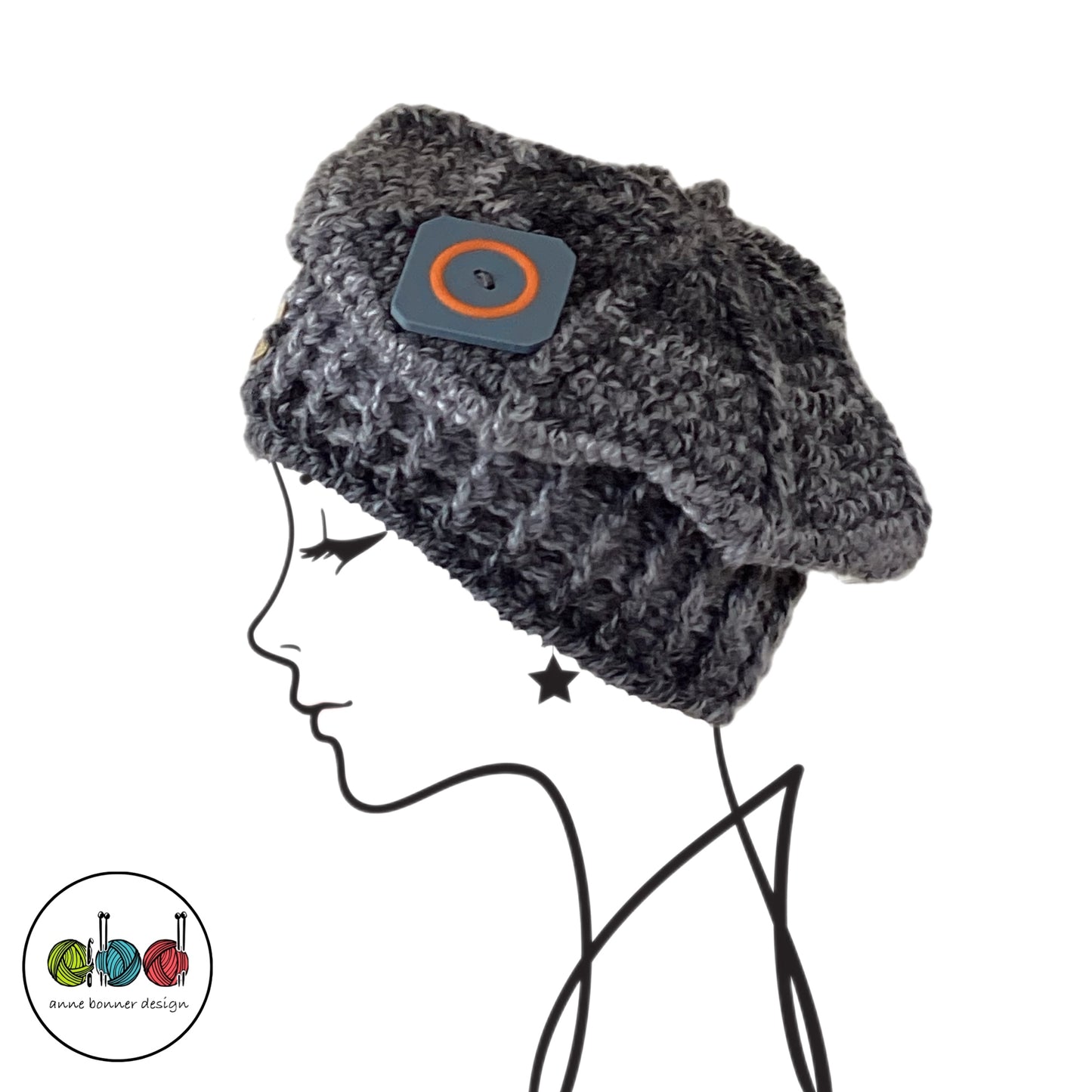 Handmade Crochet Beret Hat - One of a Kind | AH030