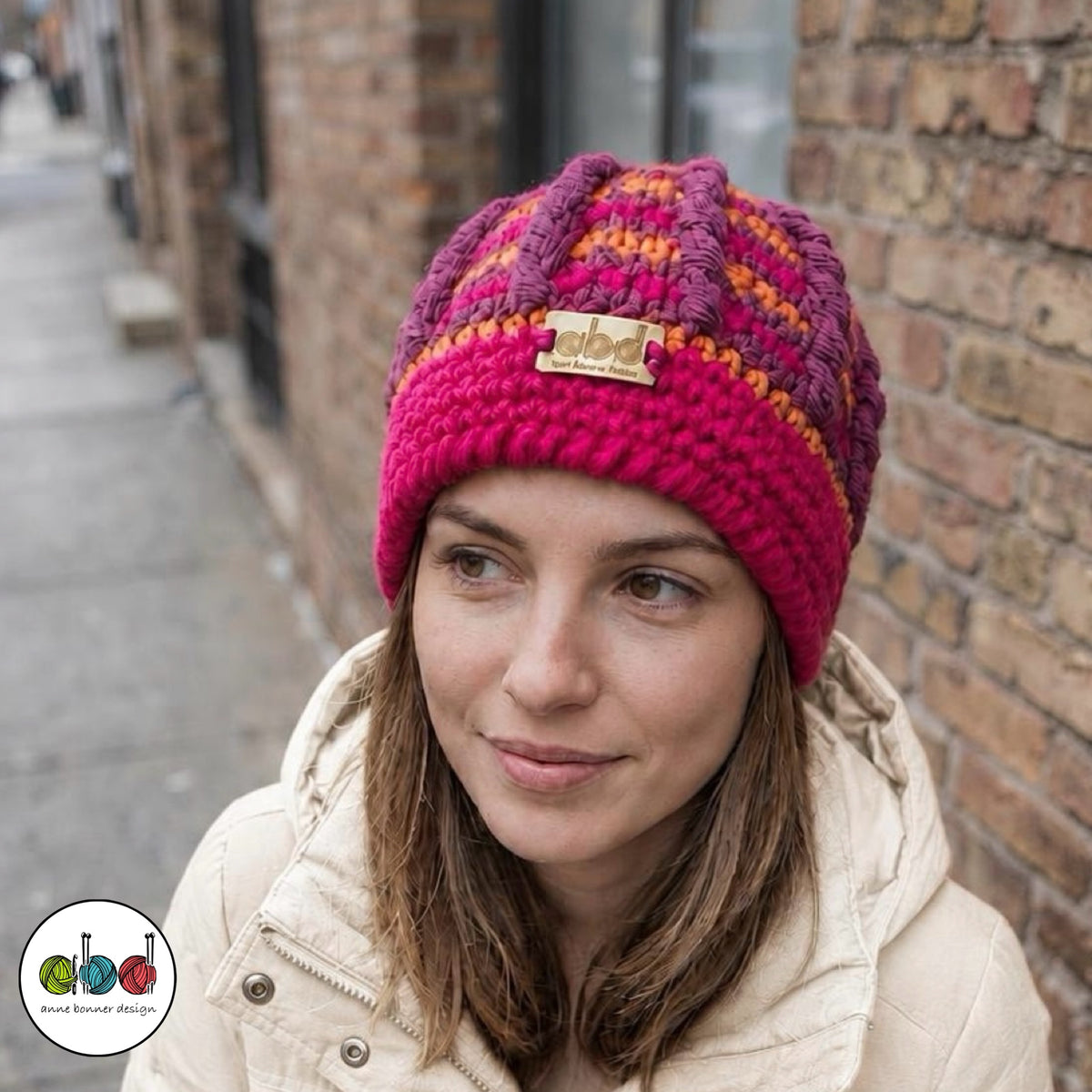 Handmade Crochet Beanie Hat - One of a Kind | AH016
