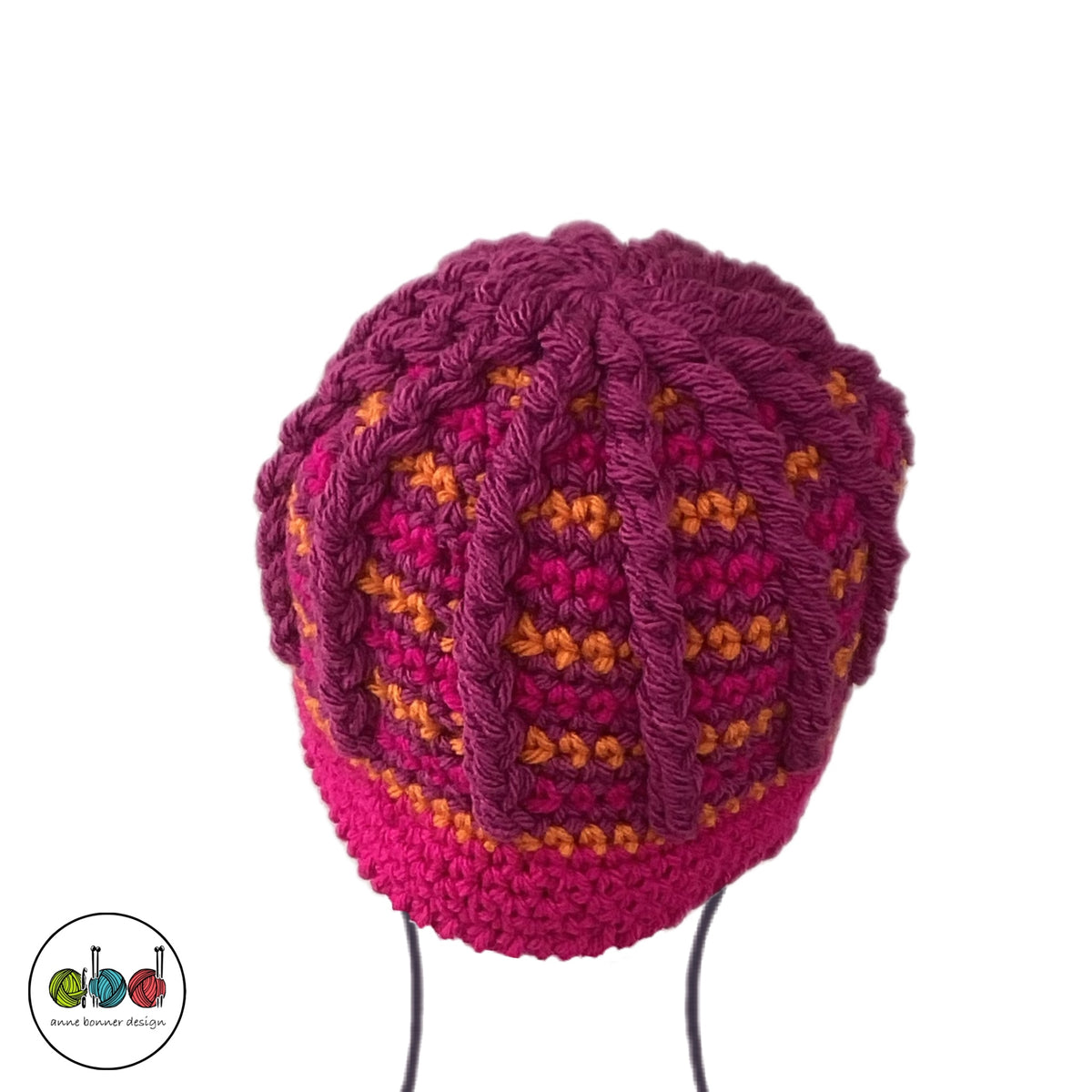 Handmade Crochet Beanie Hat - One of a Kind | AH016