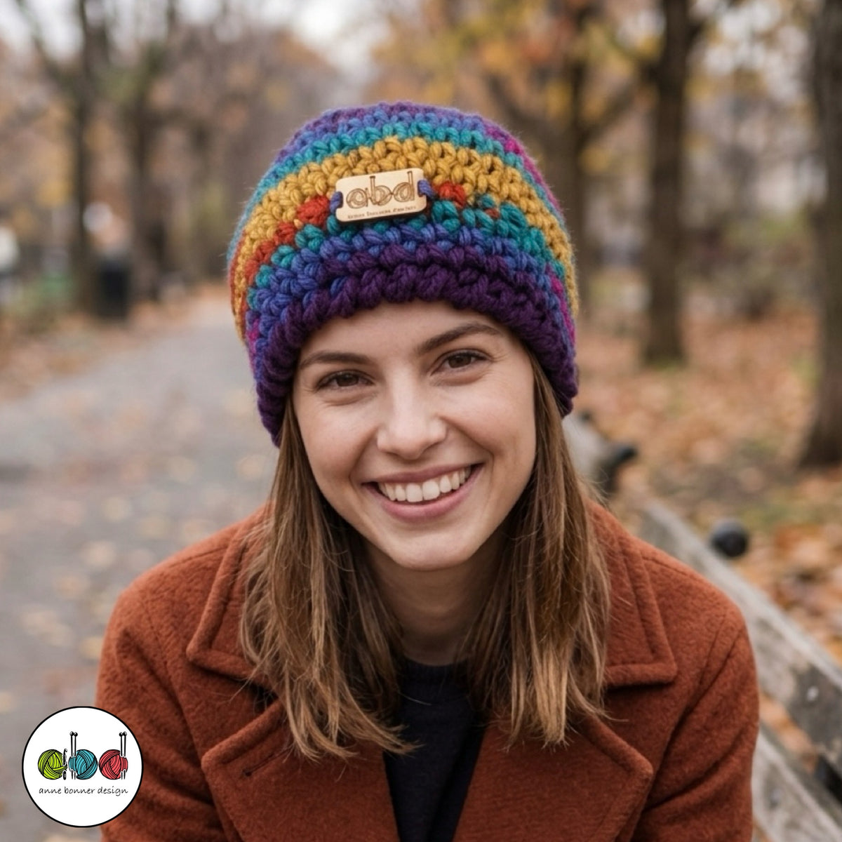 Handmade Crochet Beanie Hat - One of a Kind | AH008