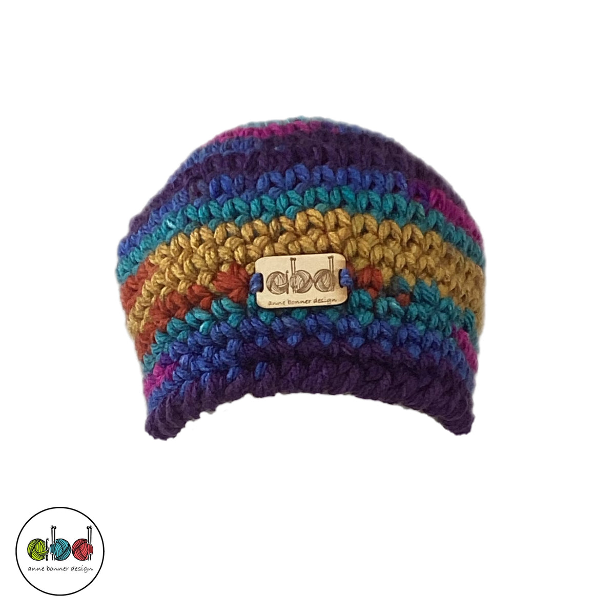 Handmade Crochet Beanie Hat - One of a Kind | AH008