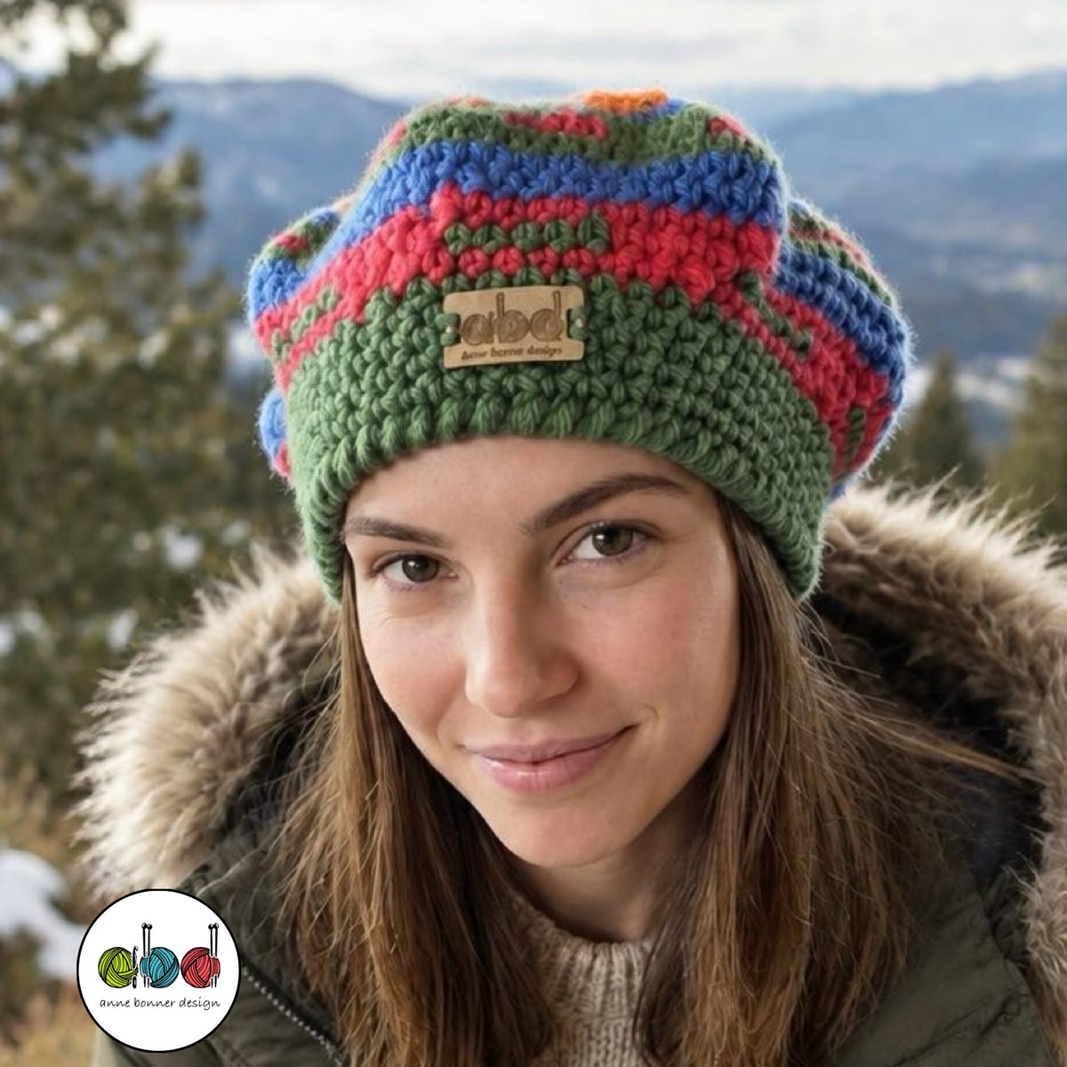 Handmade Crochet Beret Hat - One of a Kind | AH006