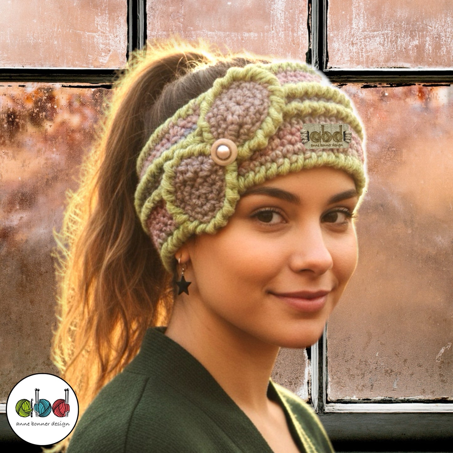 Handmade Crochet Headband - One of a Kind |  HB006