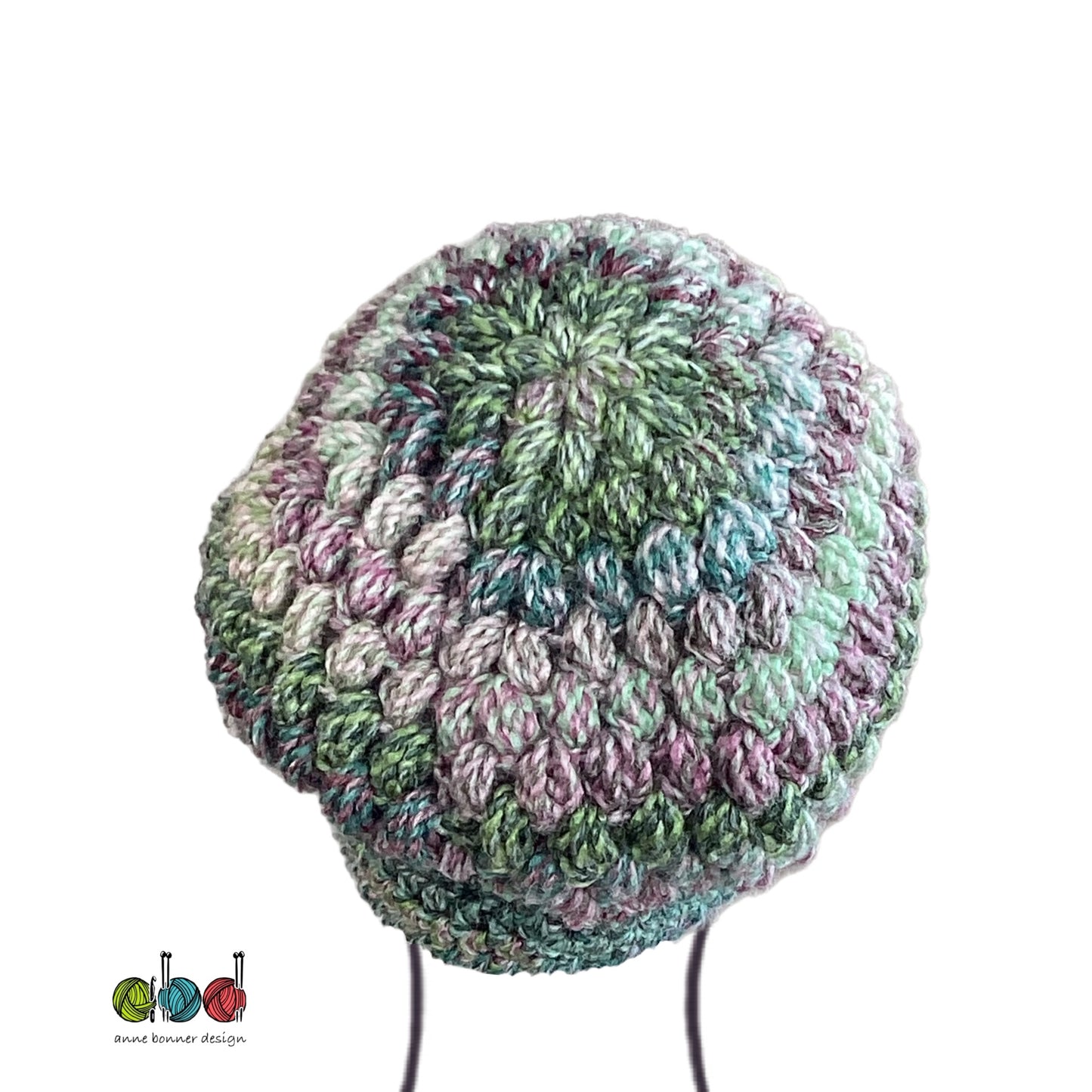 Handmade Crochet Newsboy Hat - One of a Kind | AH020