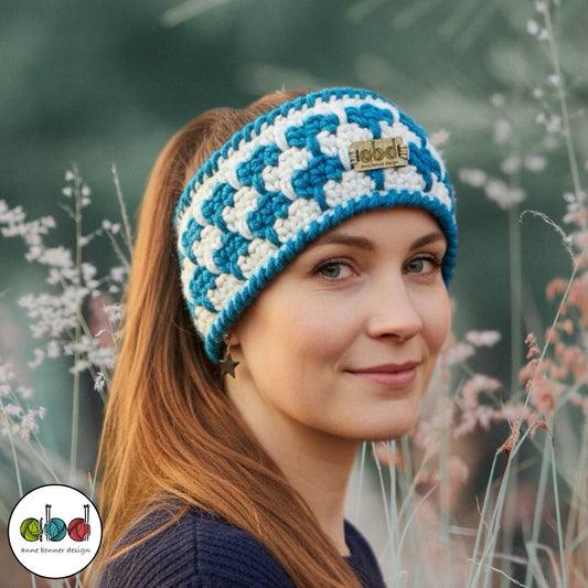 Handmade Crochet Headband - One of a Kind | HB003