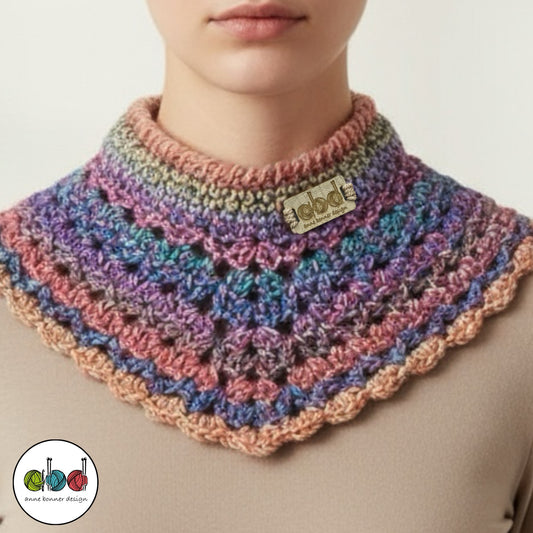 Handmade Crochet Neckwarmer - One of a Kind |  NW013