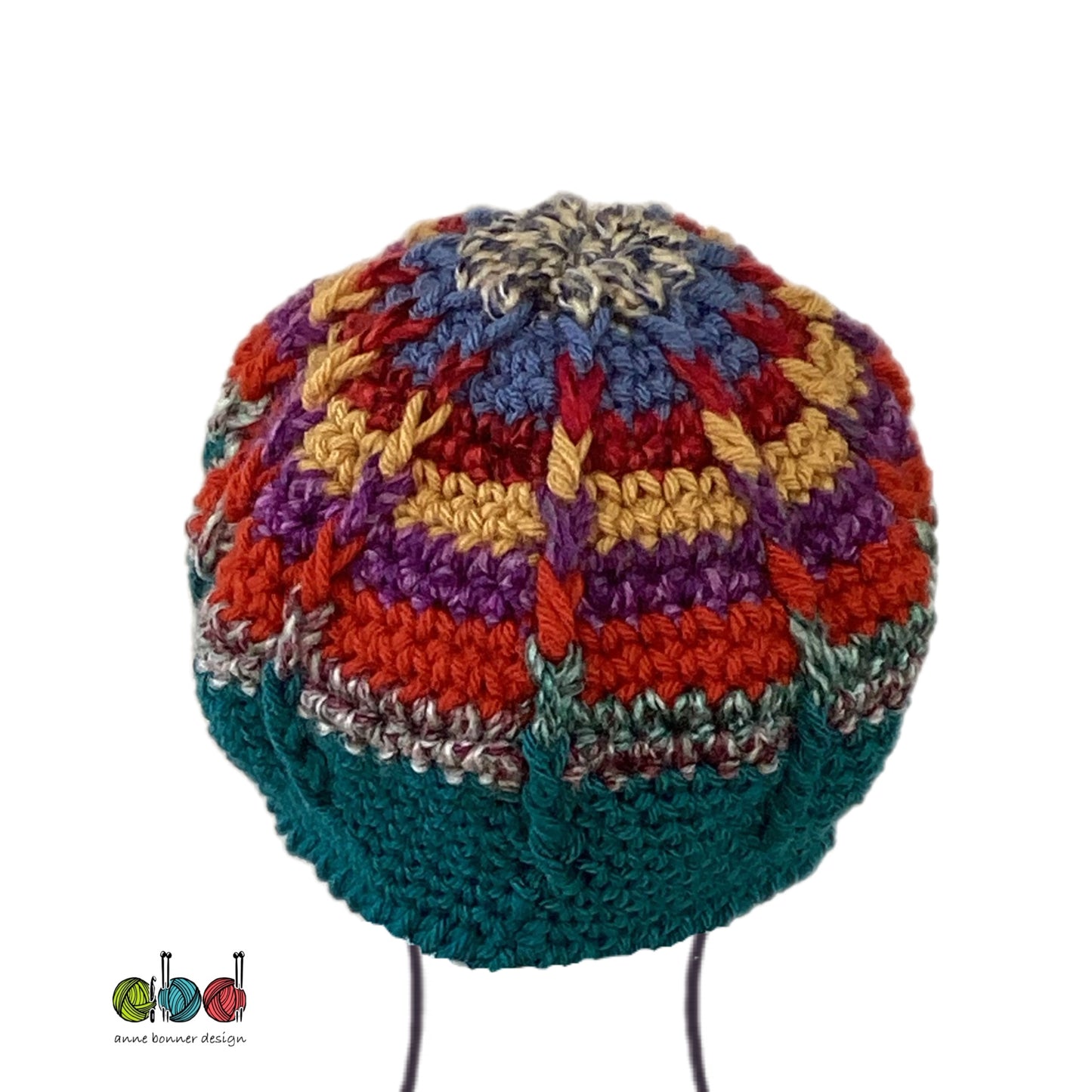 Handmade Crochet Beret Hat - One of a Kind | AH026