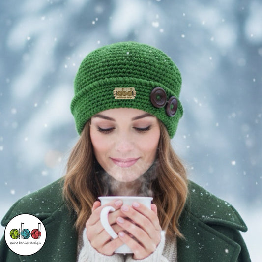 Handmade Crochet Beanie Hat - One of a Kind | AH008