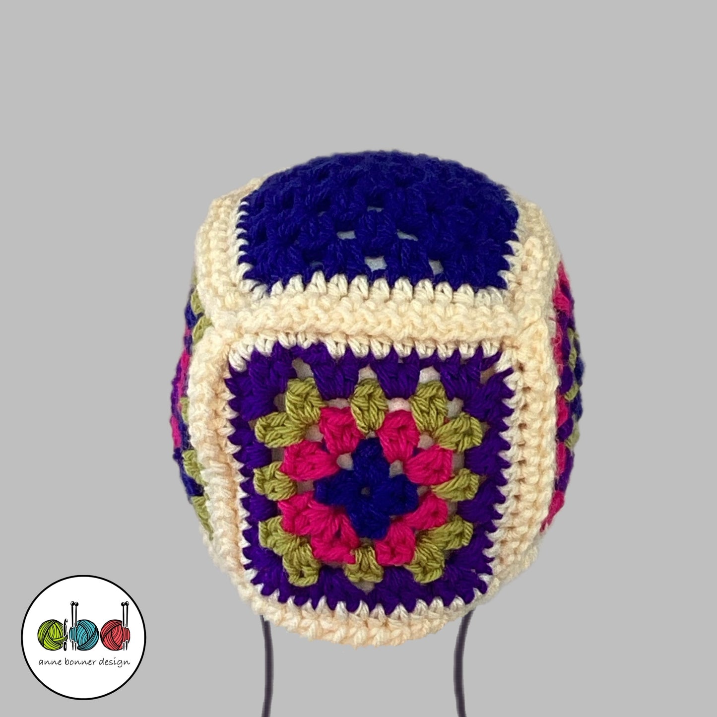 Handmade Crochet Beanie Hat - One of a Kind | AH010