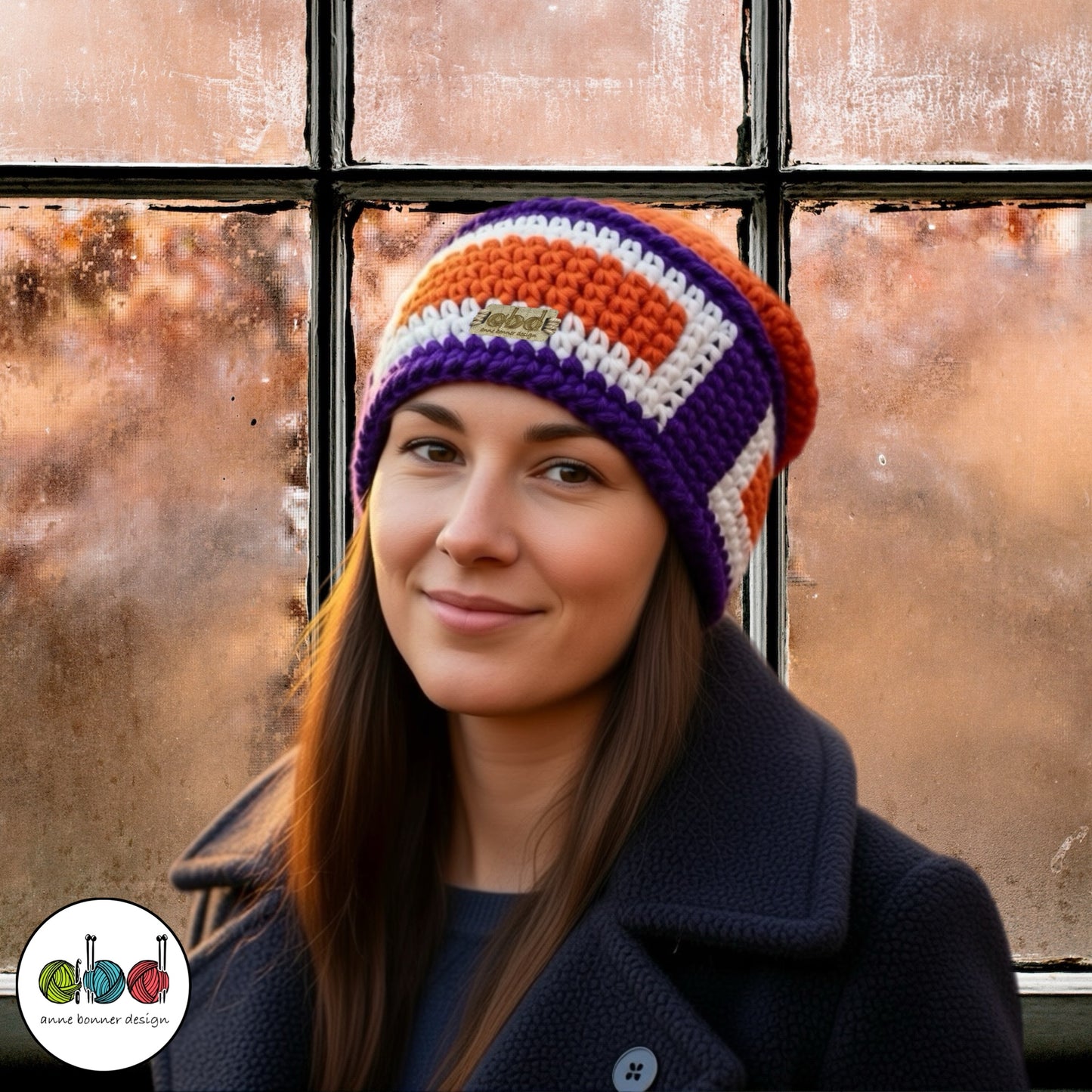 Handmade Crochet Slouchy Beanie Hat - One of a Kind | AH012