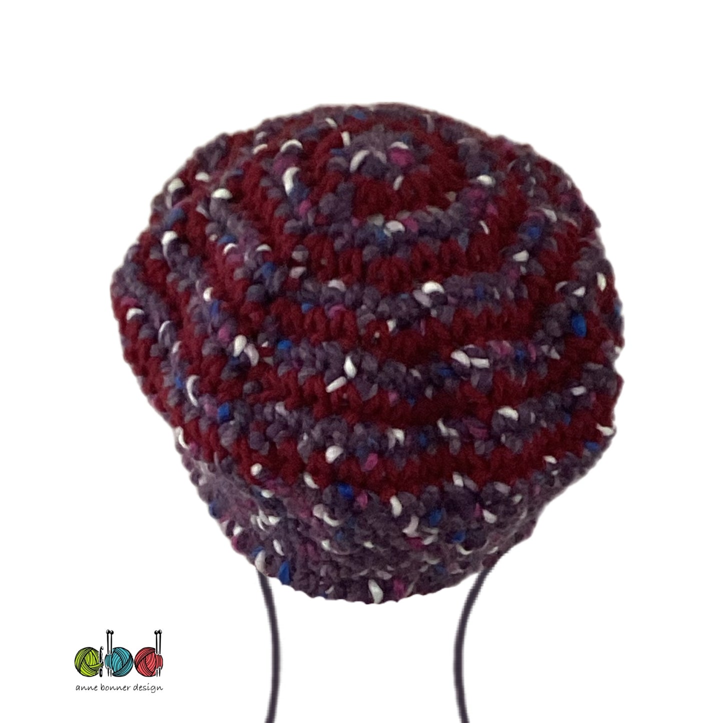 Handmade Crochet Beret Hat - One of a Kind | AH025
