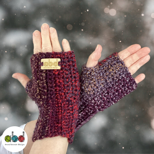 Handmade Crochet Fingerless Gloves | FG009