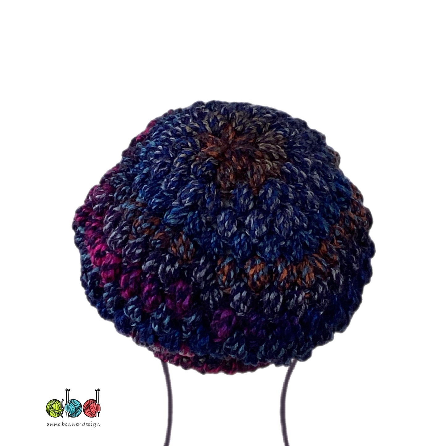 Handmade Crochet Newsboy Hat - One of a Kind | AH029