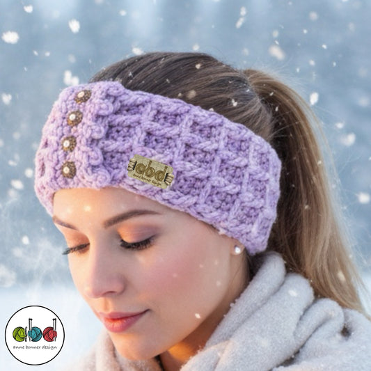 Handmade Crochet Headband - One of a Kind | HB004