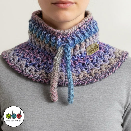 Handmade Crochet Neckwarmer - One of a Kind |  NW015
