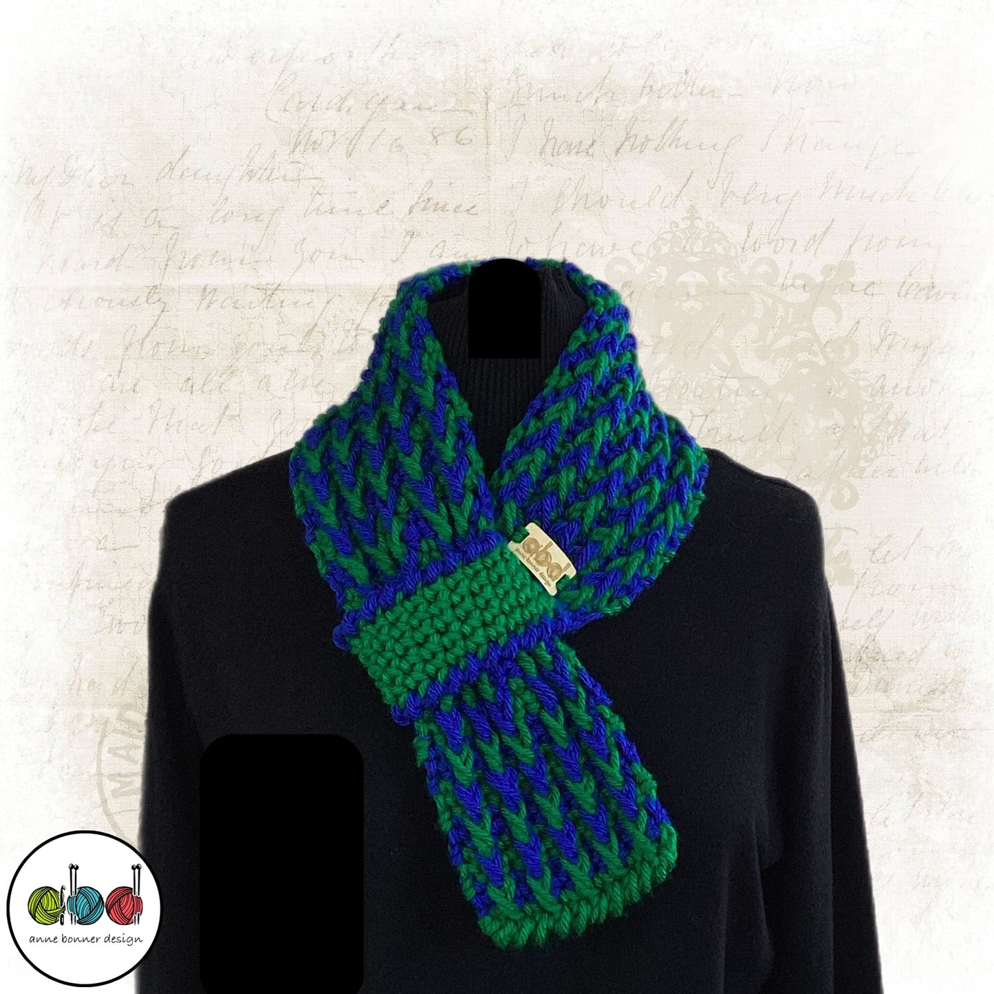 Handmade Crochet Neckwarmer - One of a Kind |  NW009